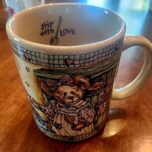 Boyd’s Bears Coffee Mug “Recipe For Friendship” Sweetie Pie VTG 2000 Tea Cup